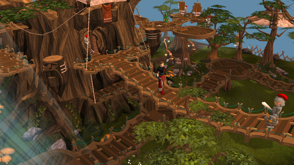 RuneScape Three Gnome Stronghold